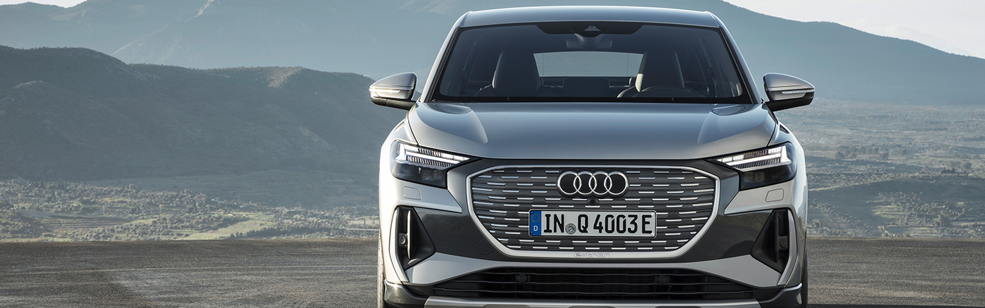 Q4 Sportback e-tron vue de face