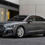 Audi A8 vue sur le coté gauche