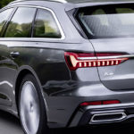 Audi A6 Avant vue de derrière