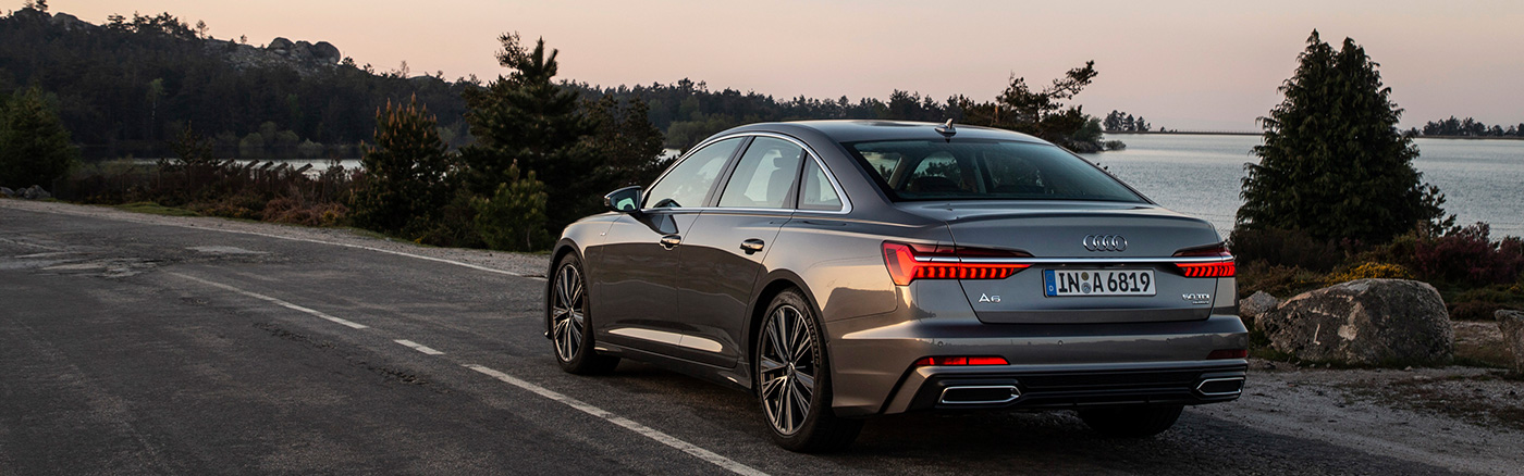 Audi A6 Berline vue arrière