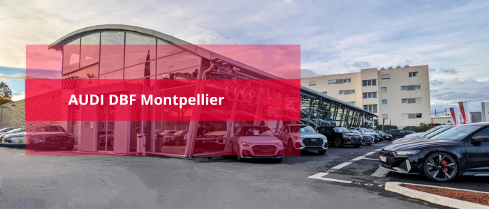 audi rent DBF Montpellier