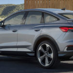 Q4 Sportback e-tron vue 3/4 arrière