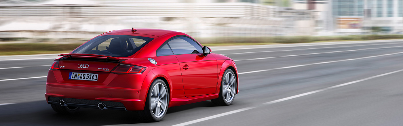 TT Coupé vue de flanc