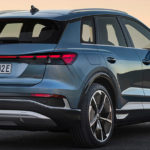 Audi Q4 e-tron vue 3/4 derrière