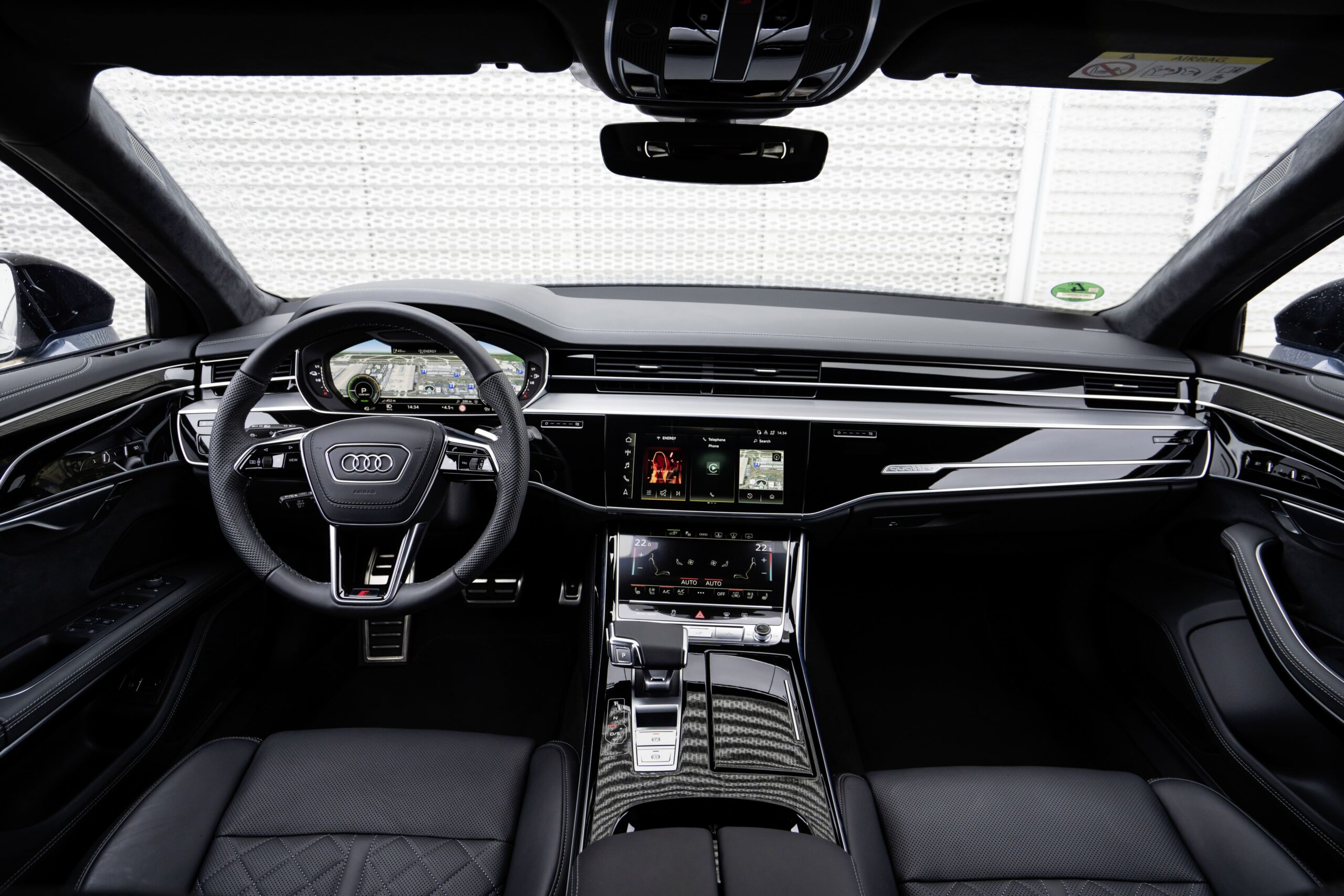 Intérieur cockpit audi A8