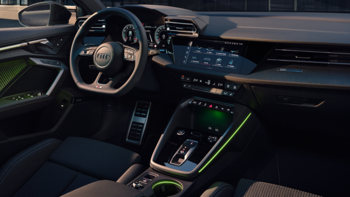 location Audi A3 intérieur de la voiture