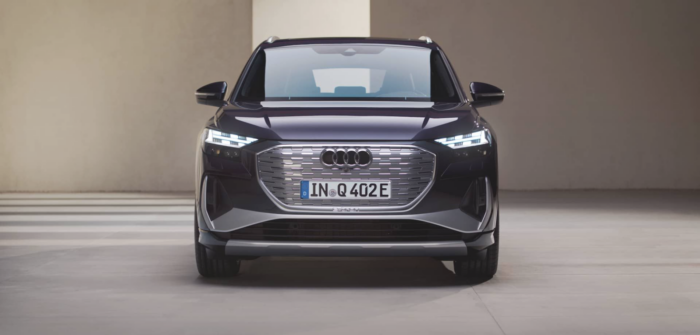 Audi Q4 etron de face