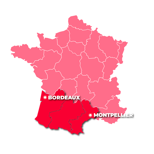 Carte des concessions Audi rent