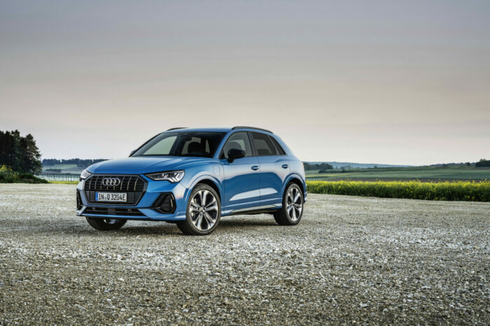 location audi Q3 vu de côté