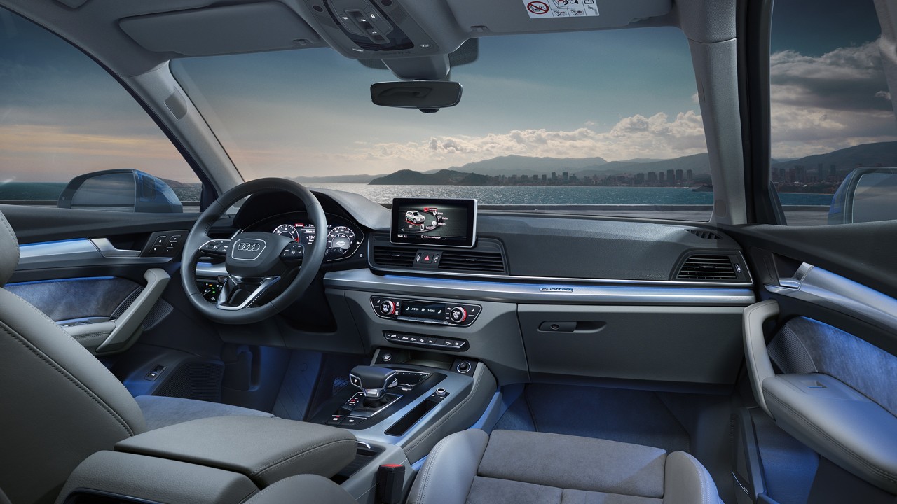 audi rent - intérieur de voiture
